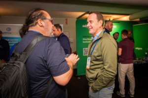 PGDay Lowlands, bijpraten op de stand van OptimaData